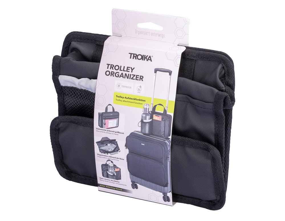 TROIKA Trolley Organizer TROIKA BLACK ON TOP