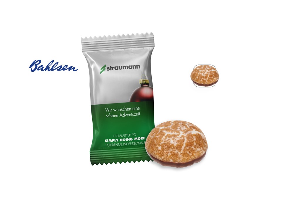 Bahlsen Lebkuchen Mini Contessa Werbetüte 1 Stück  ,  Inhalt:  Bahlsen Lebkuchen Mini Contessa