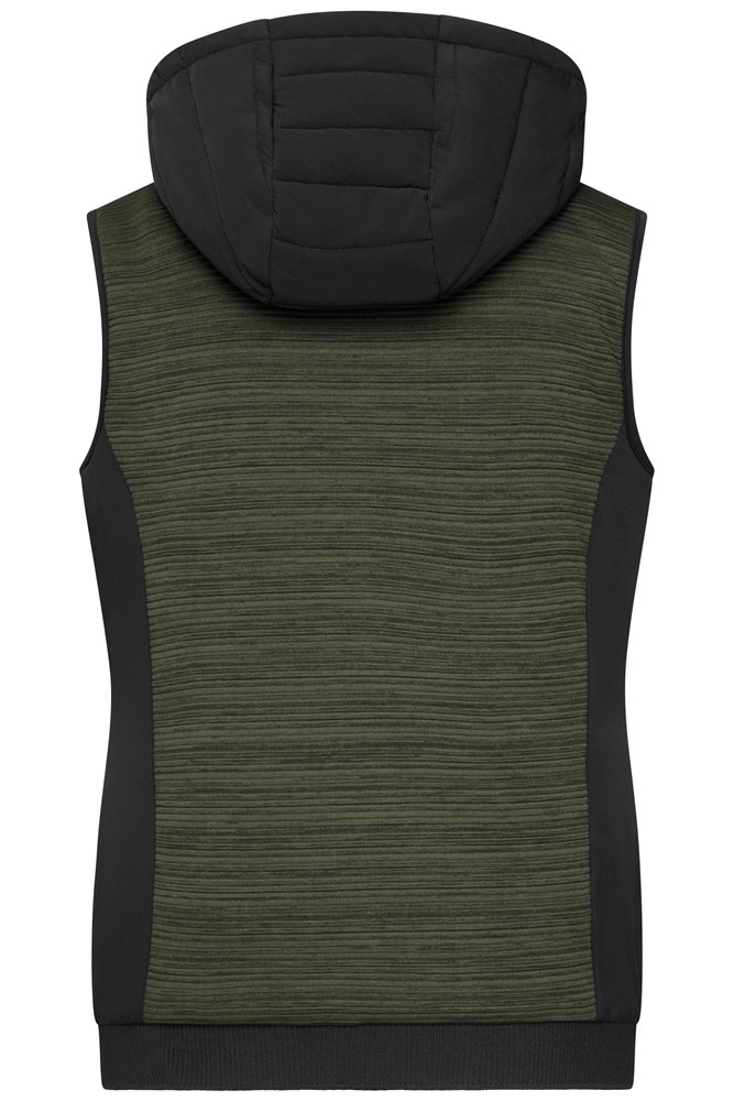 Ladies' Padded Hybrid Vest