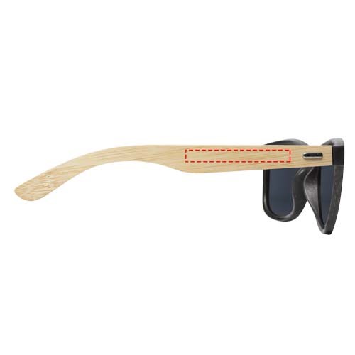 Sun Ray Bambus Sonnenbrille