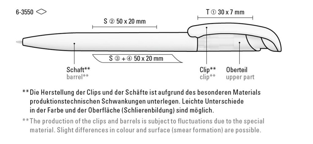 BIO PEN, gelb