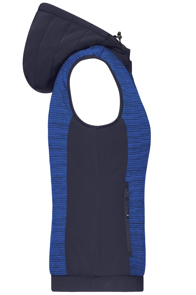 Ladies' Padded Hybrid Vest